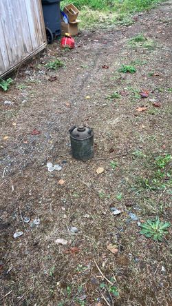 Old gas can