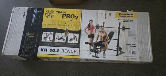 Gym work out bench