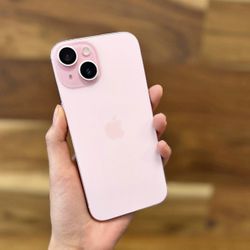 T Mobile iPhone 15 Pink 5G 