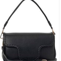 Urban Originals Misty Faux Leather Crossbody Bag In Black New