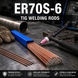 ER70S-6 TIG Welding Rods, $38 for 11lb