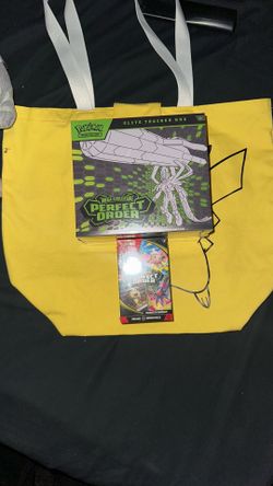Perfect order plus pikachu tote