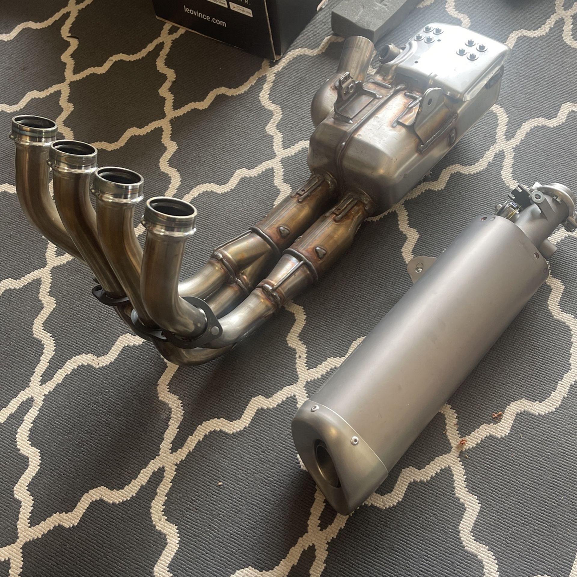 Parts 2020 Yamaha YZF R-6 Full OEM Exhaust