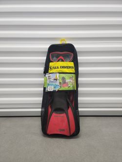 Small Adult Snorkel Set