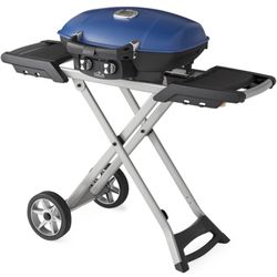 Napoleon TQ285X-BL Portable Propane Grill with Cart, Blue