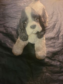 Cocker Spaniel Dog Figurine Statue