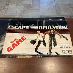 Escape From New York Board Game