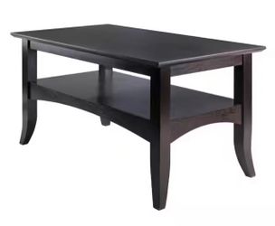 Camden 34 in. Coffee Rectangle Wood Coffee Table