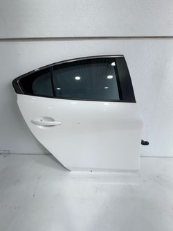 (2712) 19-25 Mazda 3 Sedan Right Rear Door 2019 2020 2021 2022 2023 2024 2025