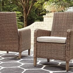 Beachcroft Beige Arm Chair with Cushion