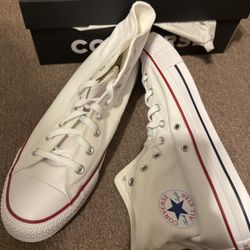 CONVERSE  White High Top Shoes
