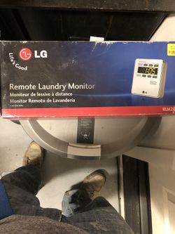 LG laundry monitor