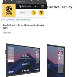 65in Interactive Flat Panel Whiteboard 