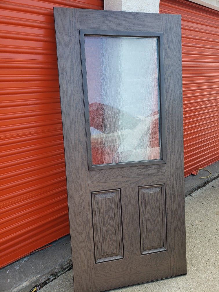 36 X 80 Steel Door Slab With Window