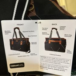 Vibrant Life Pet Tote Carrier