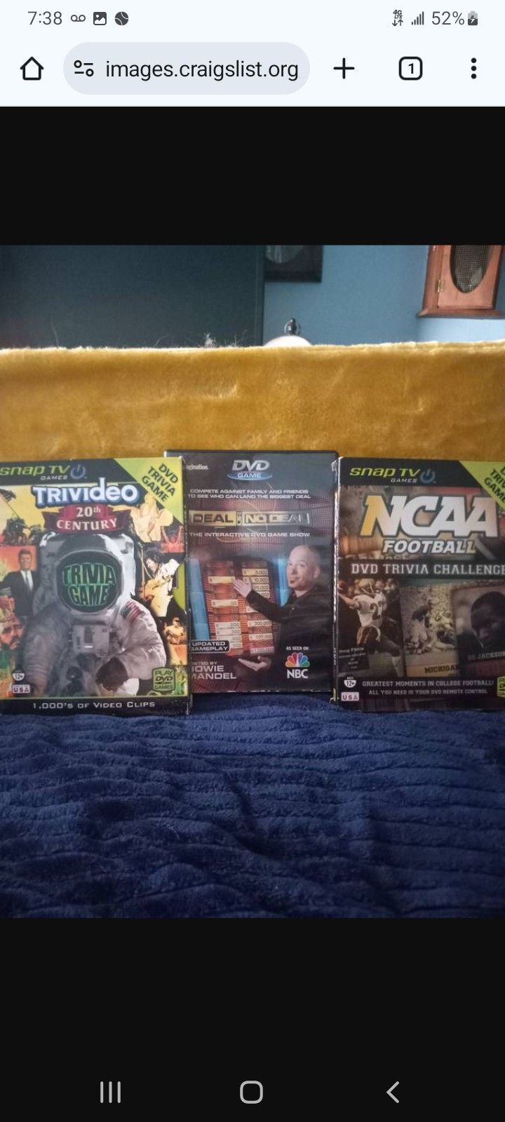 3 TV Games Dvd's