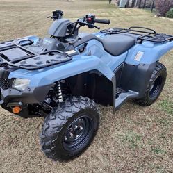 2021 Honda Rancher 420 4x4  Power Steering DCT Automatic 