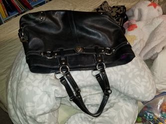 BOLSA DE PIEL COACH PARA DAMA