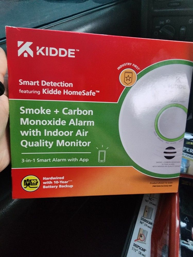 KIDDE Smoke + Carbon Monoxide Alarm