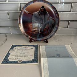 Bradford Exchange "Reflections" Collector Plate "Journeys of the Soul"