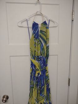 Max And Cleo Tropical Dress Size M