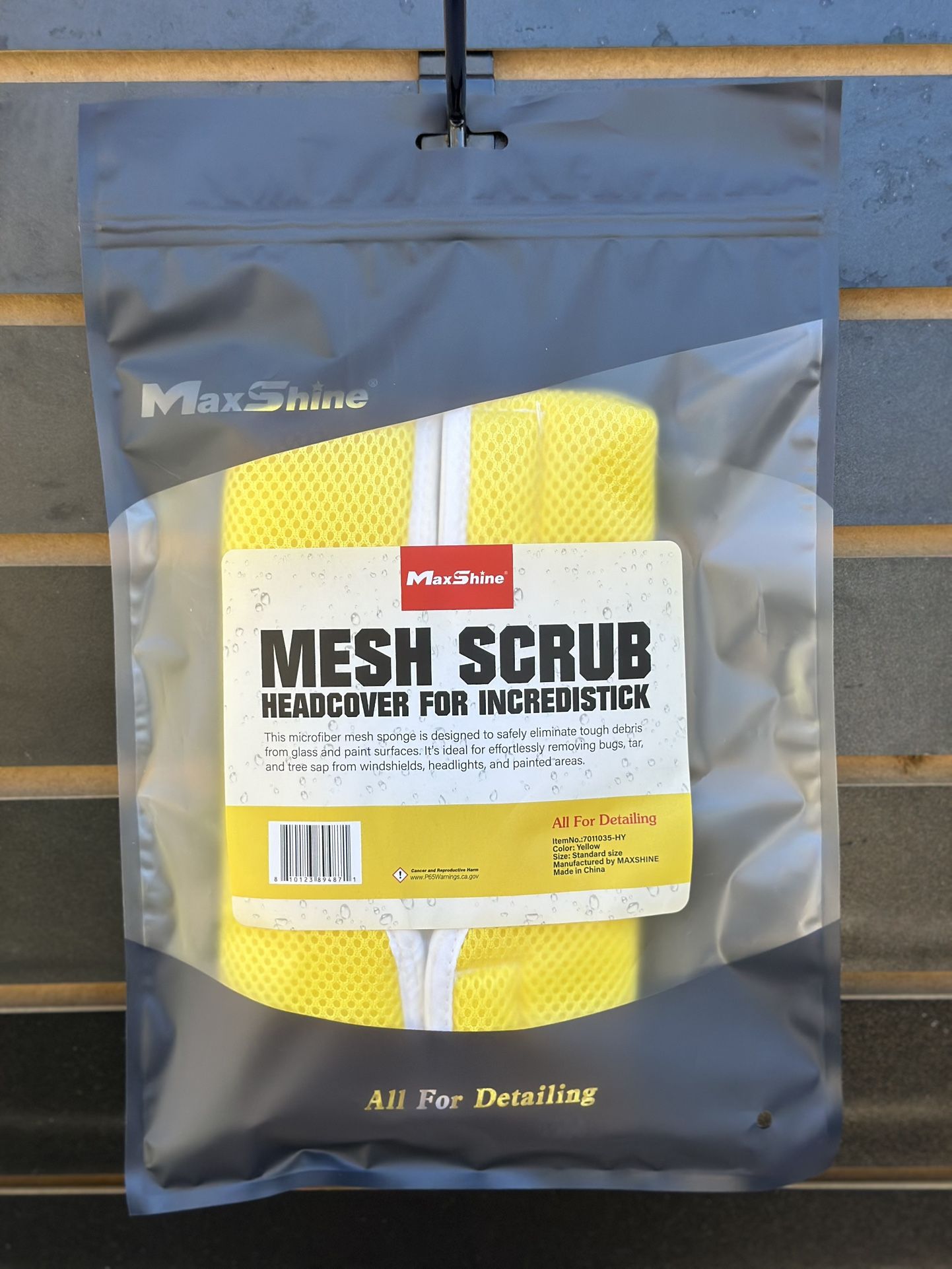 MaxShine Mesh Scrub Headcover For Incredistick