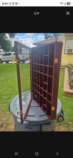 Shot glass display case