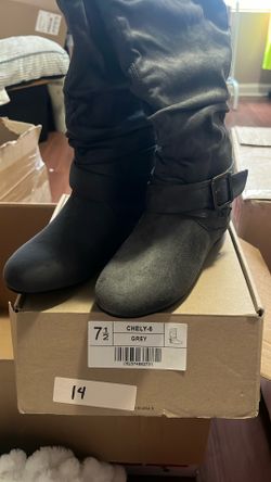 Grey Boots