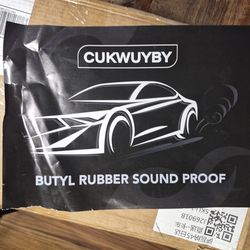 Car sound deadening mat noise vibration sound proof