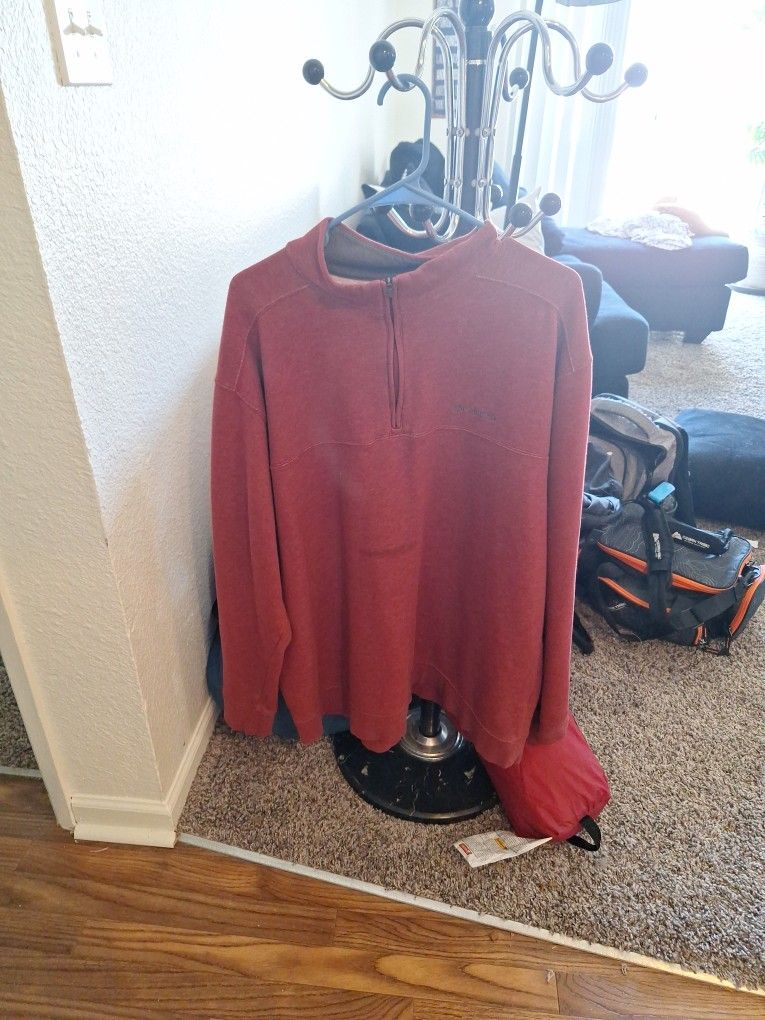 Columbia Mens Quarter Zip Up Jacket XXl