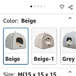 Indoor Cat Bed/ Tent/ House
