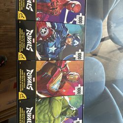 4 Puzzles Marvel