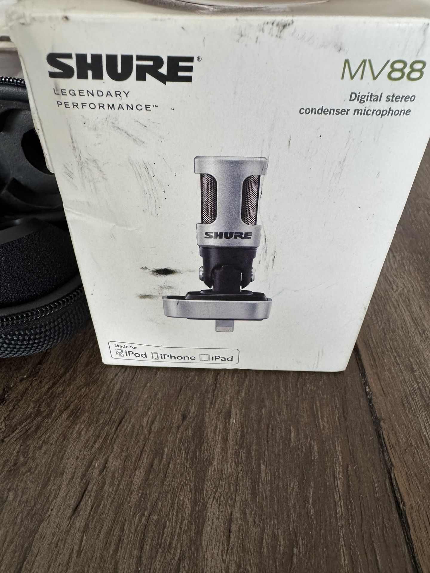 Shure MV88 Microphone For Apple Lightning Devices