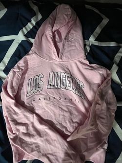 Los Angeles California Pink Graphic Hoodie