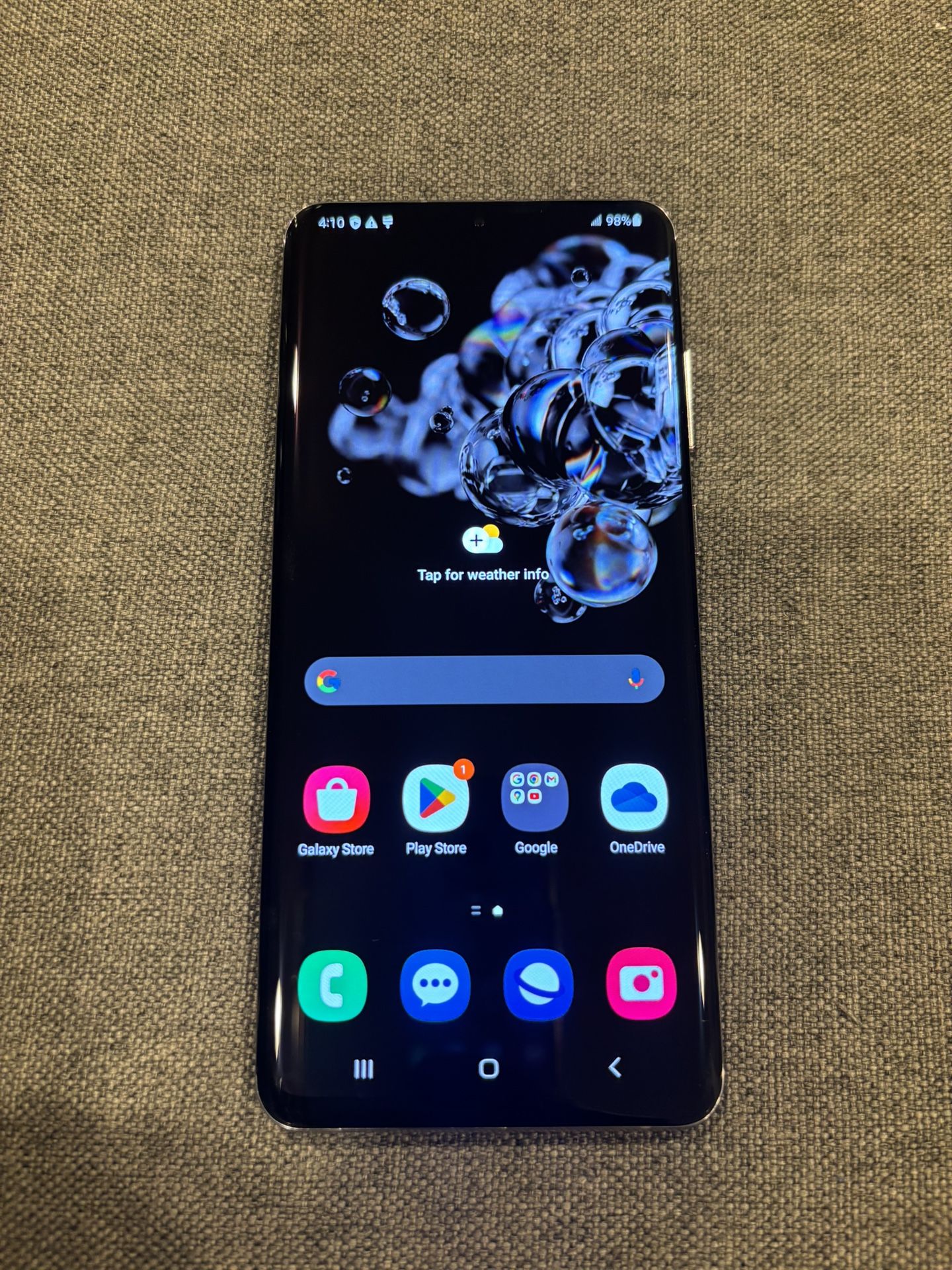 Samsung Galaxy S20 Ultra, 128GB, Cosmic Gray - Fully Unlocked. Shoot Me Offer!