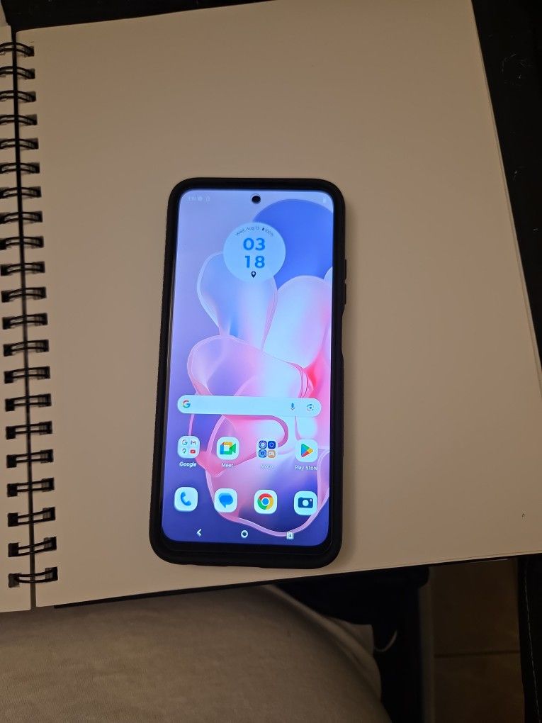 Motorola Power G 2024 With Hard Case And Phone Pop