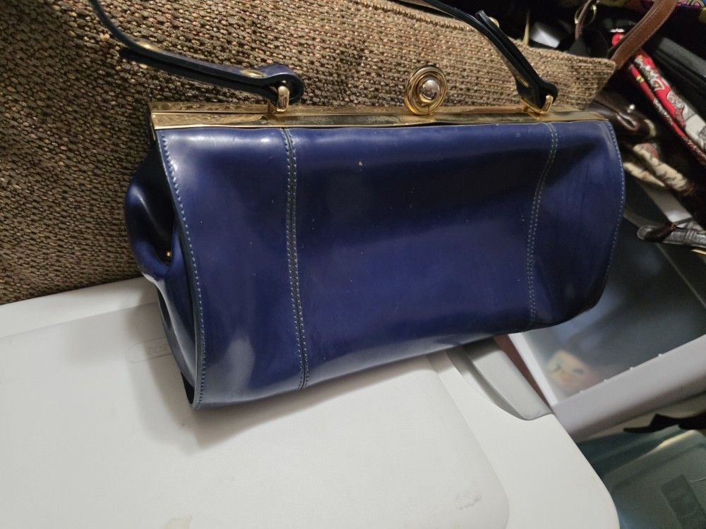 Alberta Di Canio Satchel Handbag Purse Made In Italy