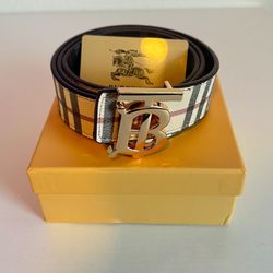 BURBERRY MENS DESIGNER BELT