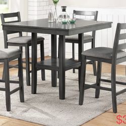 Counter Height Dining Table Set 
