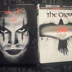The Crow 10th Anniversary Limited Edition Steelbook Signed By James OBarr 