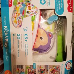 Fisher Price Deluxe Kick & Play Piano Gym