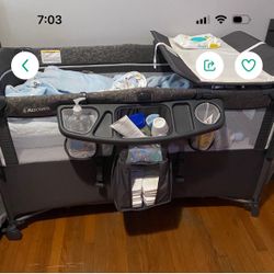 ADOVEL Baby Bassinet Bedside Crib