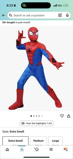 Spiderman Costume