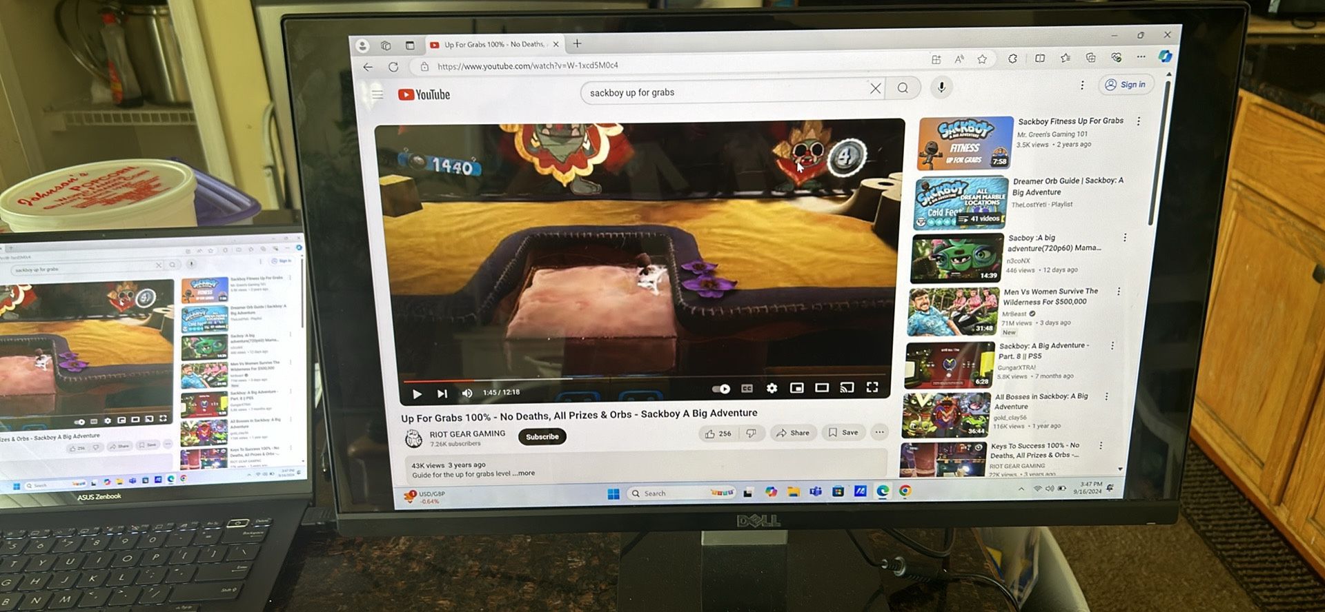 Dell 22” 1080p Monitor S2240LC