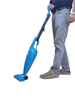 Bissell FeatherWeight Lightweight Stick Vacuum Blue Model 2033 Very Clean & Works Great