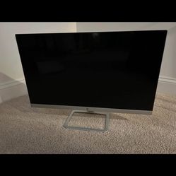 Computer Monitor - HP 27er 27" Class Full HD LCD Monitor, 16:9, Silver, White