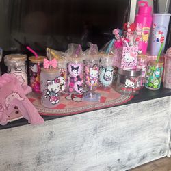 Sanrio Glass Cups $10 Each