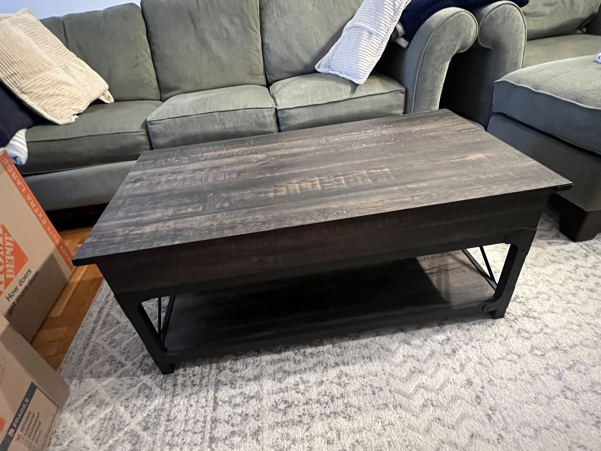Convertible Coffee Table With Storage