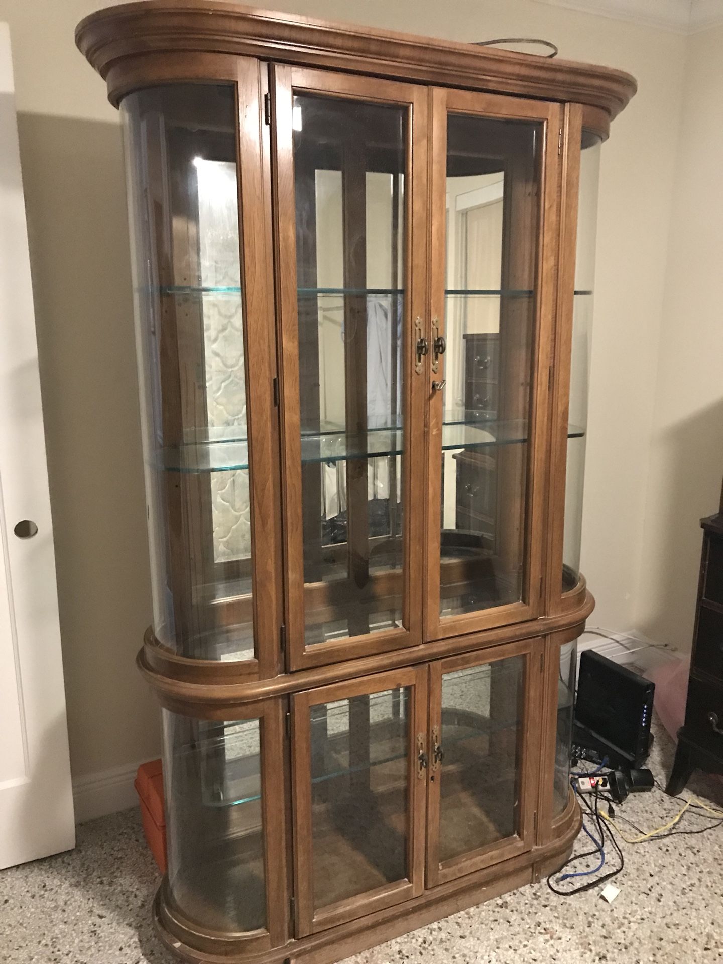 Curio Cabinet • China Cabinet Antique