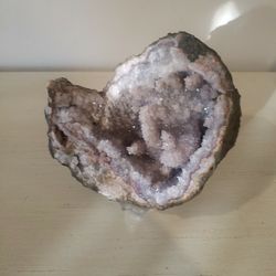 Amethyst Cactus Quartz Geode